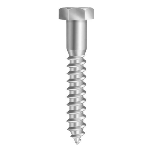 Parafuso Soberba Sextavado 5/16 X 80 Aço Carbono Zincado Branco