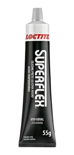 Loctite Silicone Superflex Acético Preto
