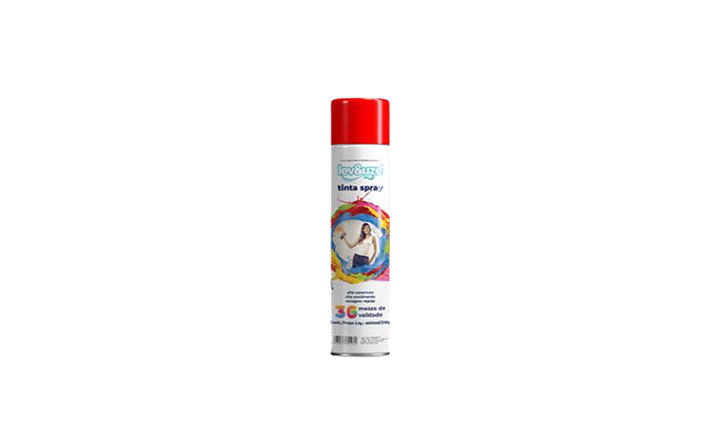 TINTA SPRAY USO GERAL VERMELHO BRILHANTE 400ML – LEVeUZE