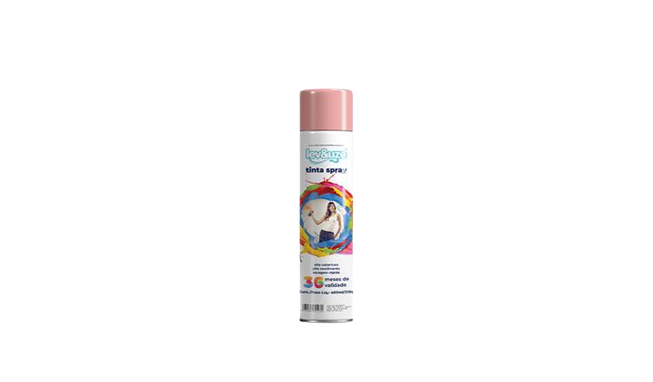 TINTA SPRAY USO GERAL ROSA 400ML – LEVeUZE