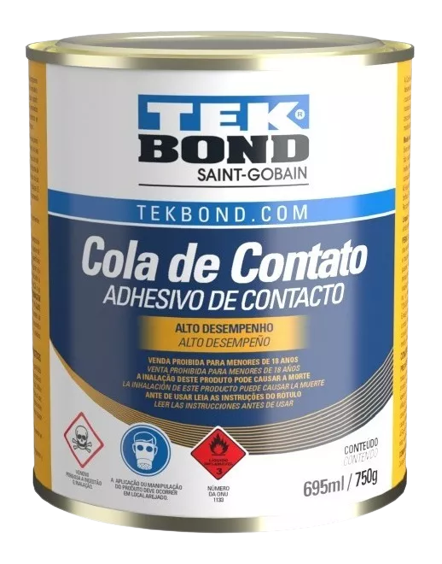 Cola De Contato Tek Bond 750g