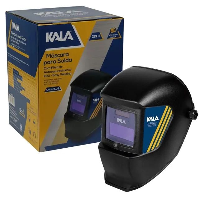 Máscara para solda com filtro de autoescurecimento